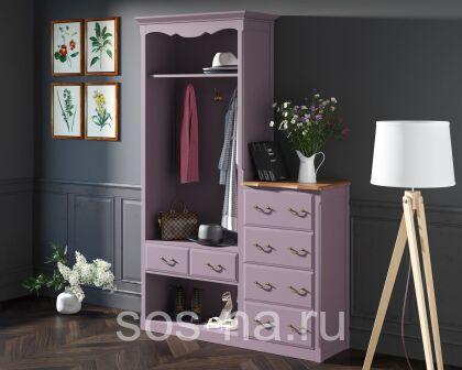 Шкаф-прихожая Леонтина с комодом арт ST9362